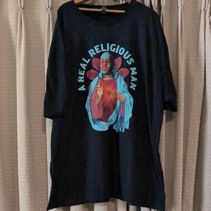 NWT Men's Size 4X Nacho Libre "A Real Religious Man" Graphic Tee